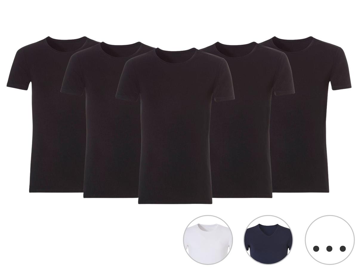 Ten Cate Basic Herren-T-Shirt – Rundhalsausschnitt oder V-Ausschnitt – Größe 2XL – Weiß