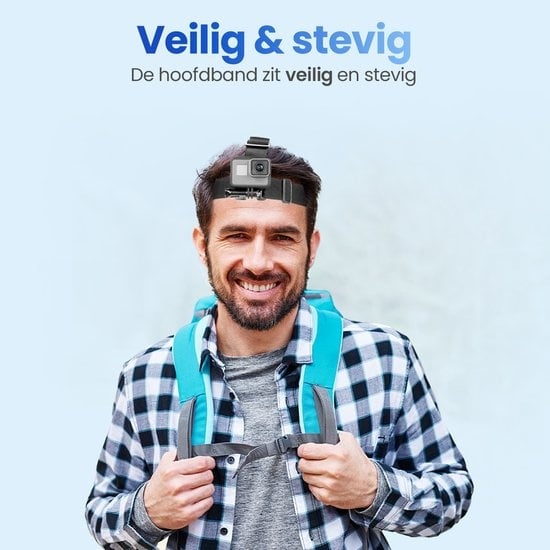 GarpexÂ® Adjustable Head Strap - Universalhalterung für verschiedene Action-Kameras