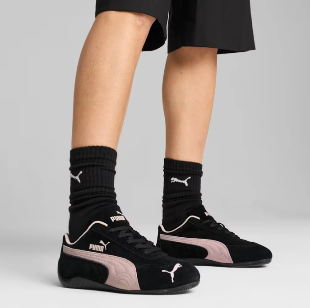 PUMA Speedcat OG Sneaker – Schwarz/Mauve Mist – Größe 41