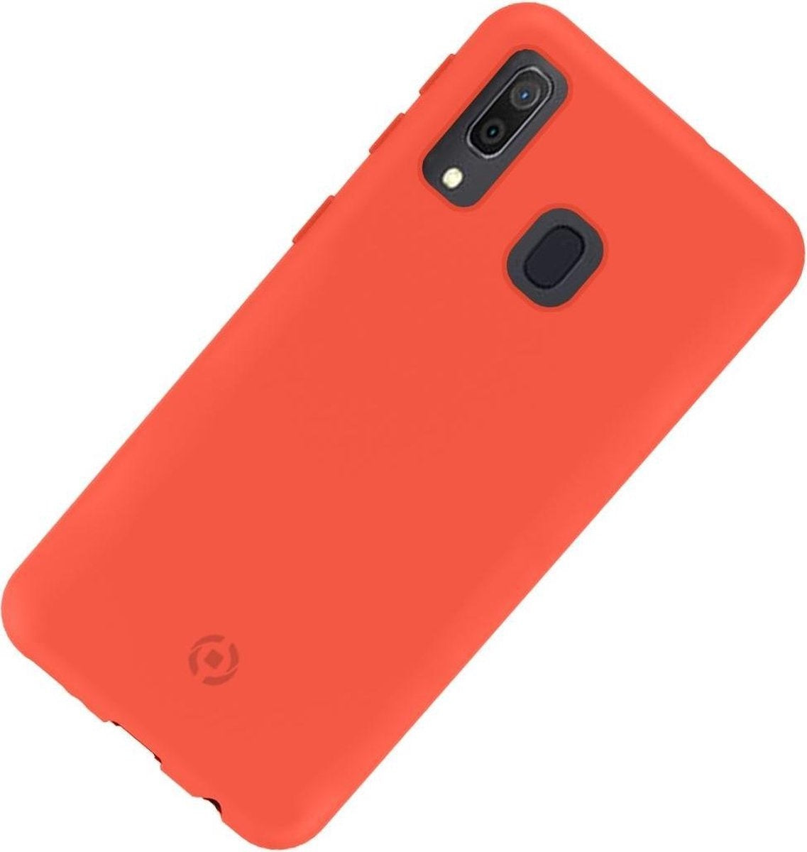 Celly Fall geeignet für Samsung Galaxy A40 - TPU Back Cover - Orange