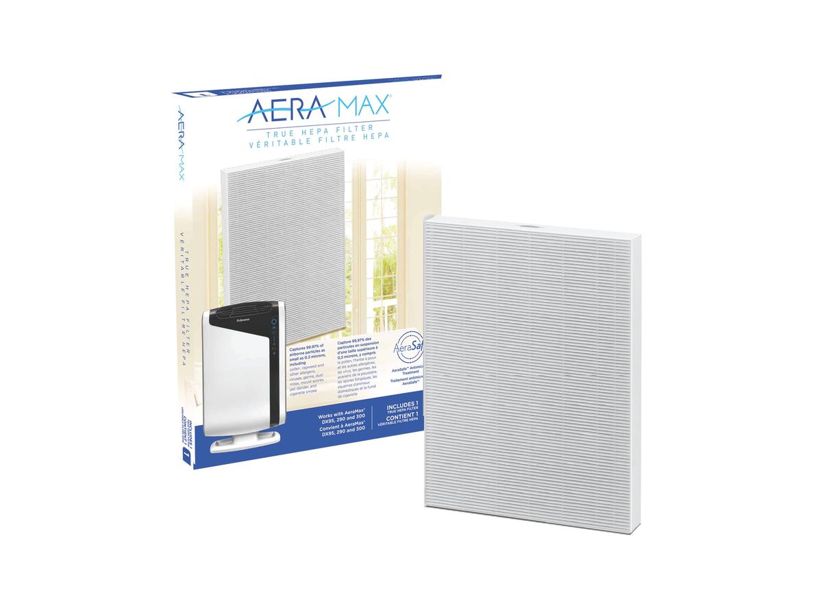 Fellowes AeraMax DX95 Luftreiniger – Leiser Betrieb – Weiß – 43 m²