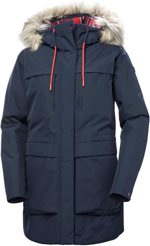 Helly Hansen Coastal Parka Blau S Frauen