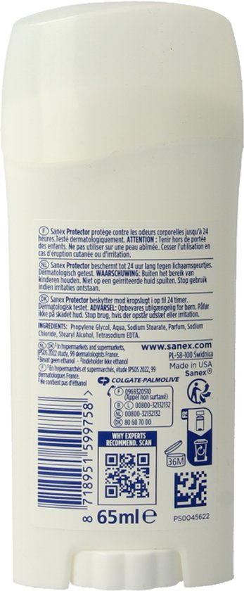 Sanex – Deodorant – Stick – Dermo Protector – 65 ml