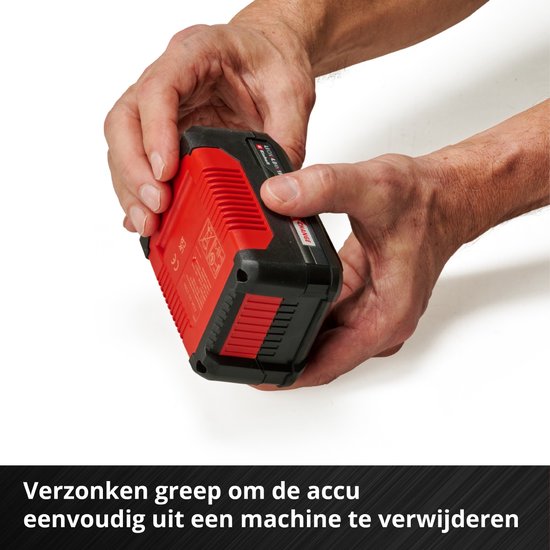 Einhell 18 V/4,0 Ah Power X-Change Starter-Set – 1x 4,0 Ah Akku und Schnellladegerät – universell für alle Power X-Change-Geräte
