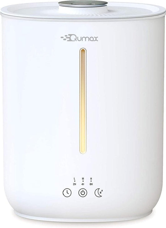 Qumax Luftbefeuchter mit Aromatherapie 2,8L - verschiedene Stufen - leises Design
