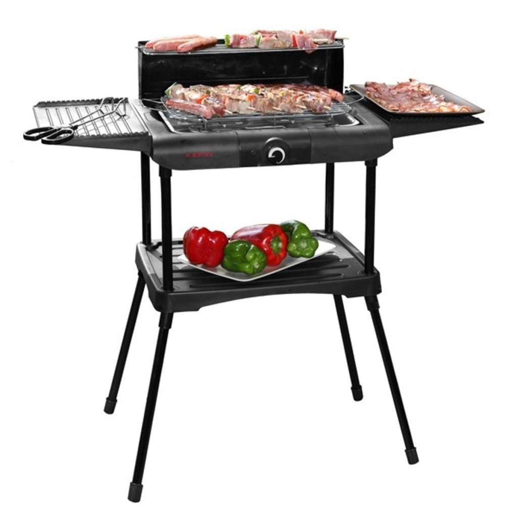 Excellent Electrics Elektrogrill - Grillfläche (LxB) 36x24 cm - 2000W - Schwarz