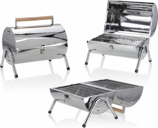 BBQ Collection tragbarer Holzkohlegrill - faltbar - 42x29.5x37cm