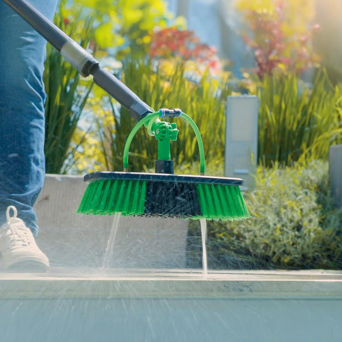 Hammersmith AquaClean Deluxe Teleskop-Wassermopp – Ausziehbar und leicht – Inklusive Zubehör – Innovatives Design