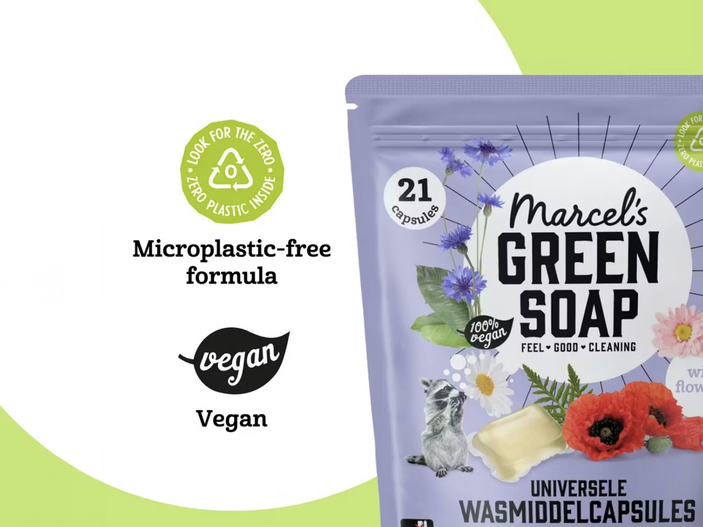 Marcel's Green Soap Universal-Wachskapseln Wildblumen - 105 Stück