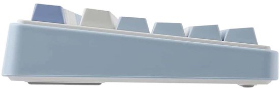EPOMAKER F75 Sea Salt Blue LEOBOG Greywood V3 Switch RGB – kabellose, Hotswap-fähige mechanische Gaming-Tastatur
