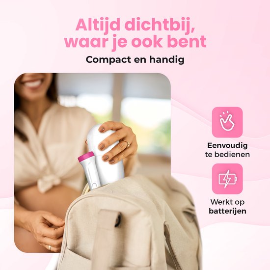 Gatson Doppler Plus - Inklusive E-Book, Doppler-Gel und Batterien - Doppler Baby - Baby-Herz-Monitor - Baby-Dusche-Geschenk - Schwangerschaft