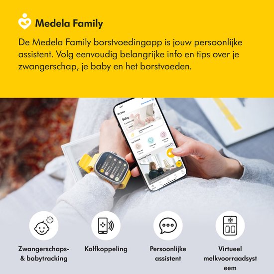 Medela Swing Maxi™ – Freihändige Milchpumpe – Elektrische Doppelpumpe – Bequem und effizient