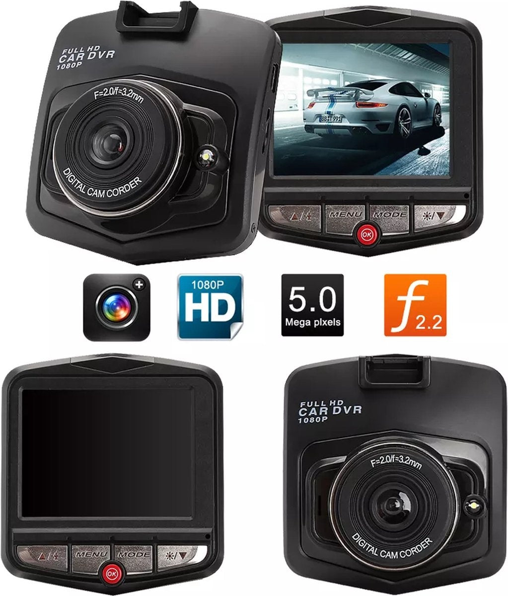 Denver Dashcam - Dashcam für Auto - Full HD - Frontkamera - Schleifenaufzeichnung - Nachtsicht - CCT1230