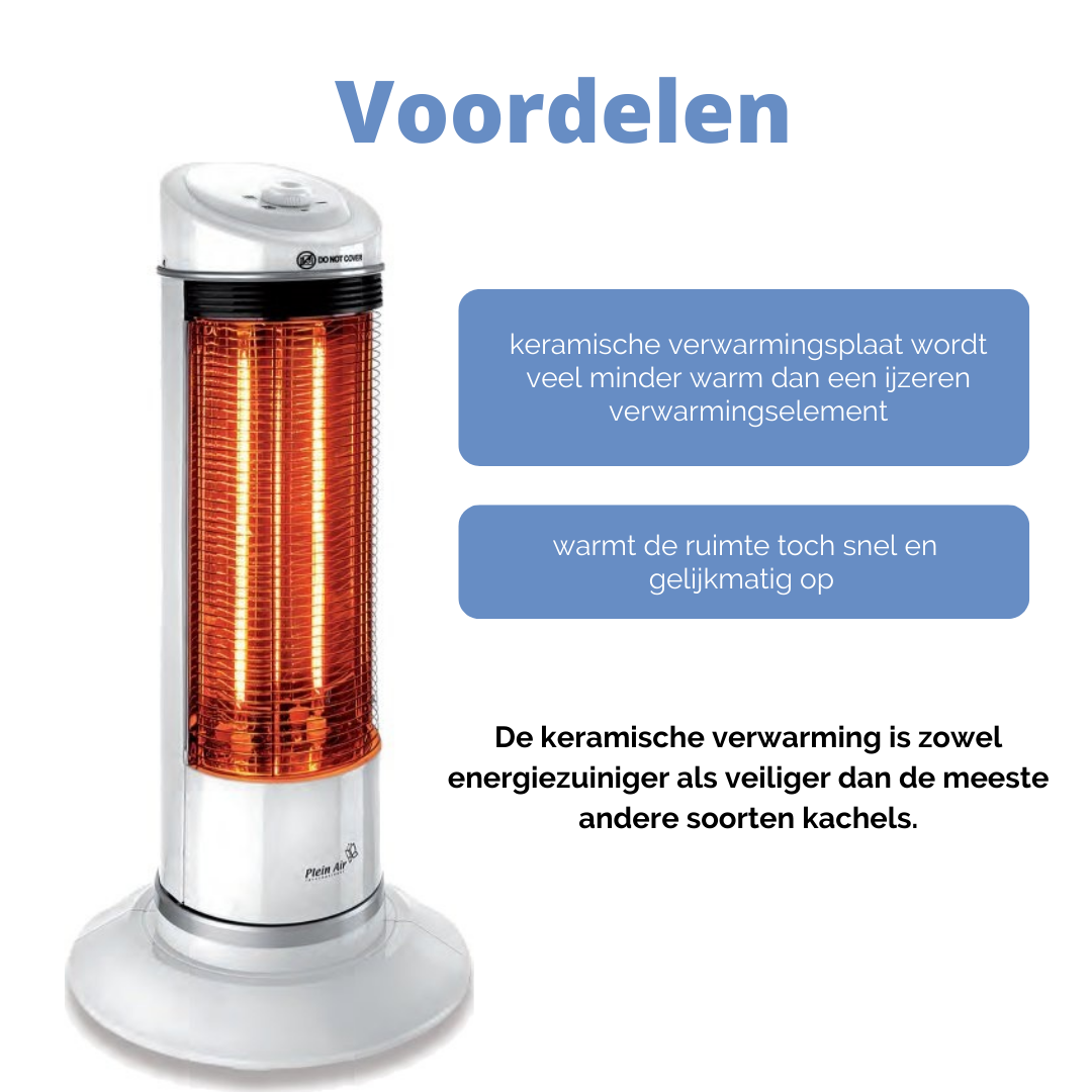 Plein Air Heater PAT-1200 - Keramik-Heizung - 1200W - Rotationsfunktion