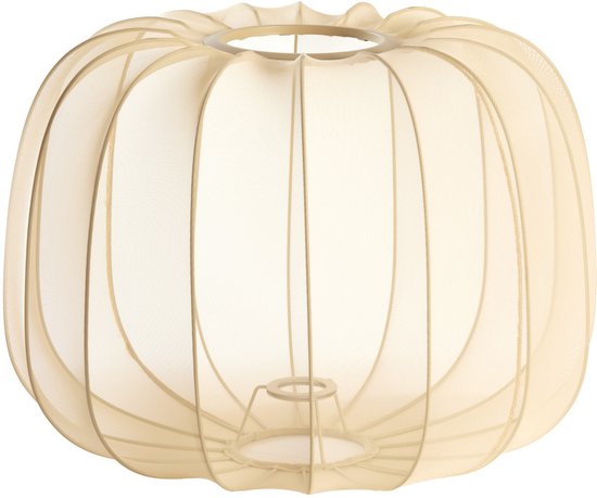 Light & Living – Lampenschirm – Plumeria – beige – Stoff – Ø 50 cm – E27 – 2981627