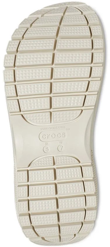 Crocs Classic Mega Crush Sandalen, beige, EU 38–39