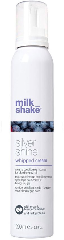 Milk Shake – Schaum-Conditioner „Silver Shine“ für blondes und graues Haar (200 ml)