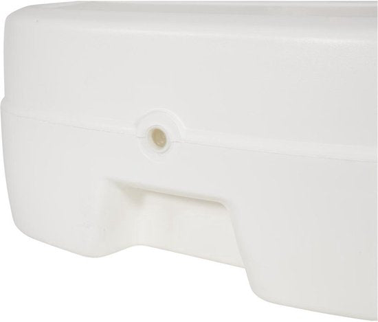 CN Continental Kunststoff-Sonnenschirmfuß Weiß | Befüllbar 45 Liter