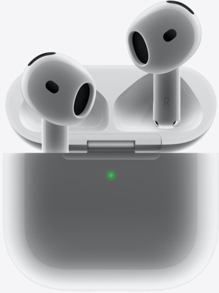 Apple AirPods 4 - Drahtlose Ohrhörer - Bluetooth 5.3 - USB-C-Ladegehäuse - Spatial Audio - Weiß