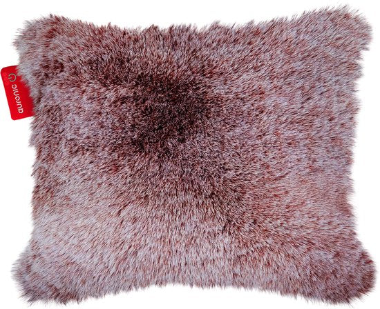 Auronic Wärmekissen - Teddy - 45x60 - Kabellos - Wiederaufladbar - Elektrisches Kissen - Infrarot - Rosa