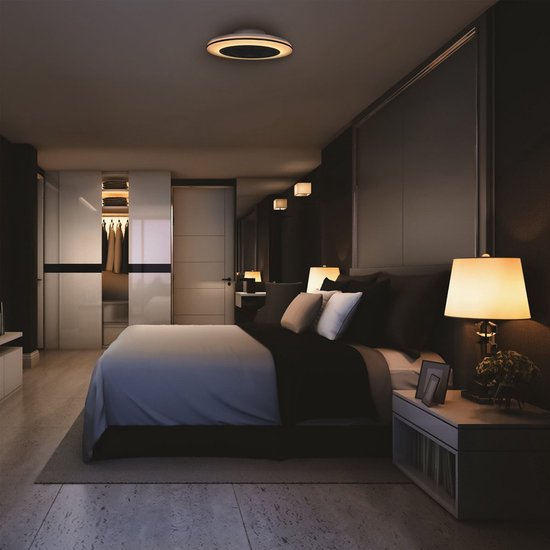 Moderno Deckenventilator mit Beleuchtung - Bedienung per Fernbedienung - Deckenlampen mit Ventilator & Lampe - 3D Luft