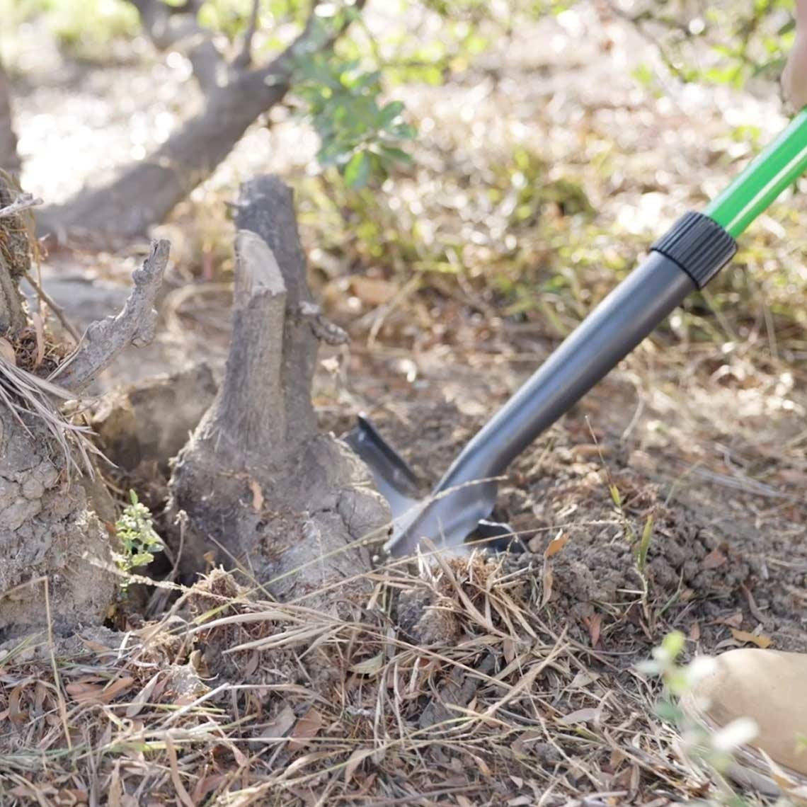 Hammersmith RayzerShovel All-in-One-Schaufel – Robuste Konstruktion aus Kohlenstoffstahl – Geeignet zum Graben und Sägen – Softtouch-Griff