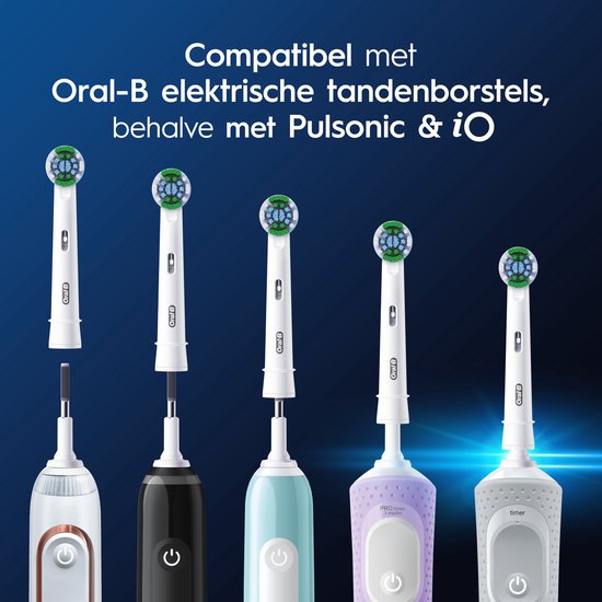 Oral-B Precision Clean Pro – Aufsteckbürsten mit CleanMaximiser-Technologie – 10 Stück – Briefkastenverpackung