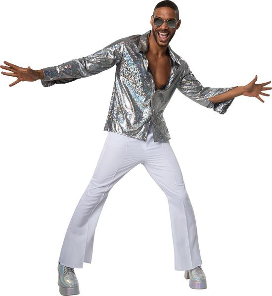 dressforfun - Disco Boy L - Faschingskostüm Halloween Kostüm Karnevalskostüm Fasching Partykleidung - 302172