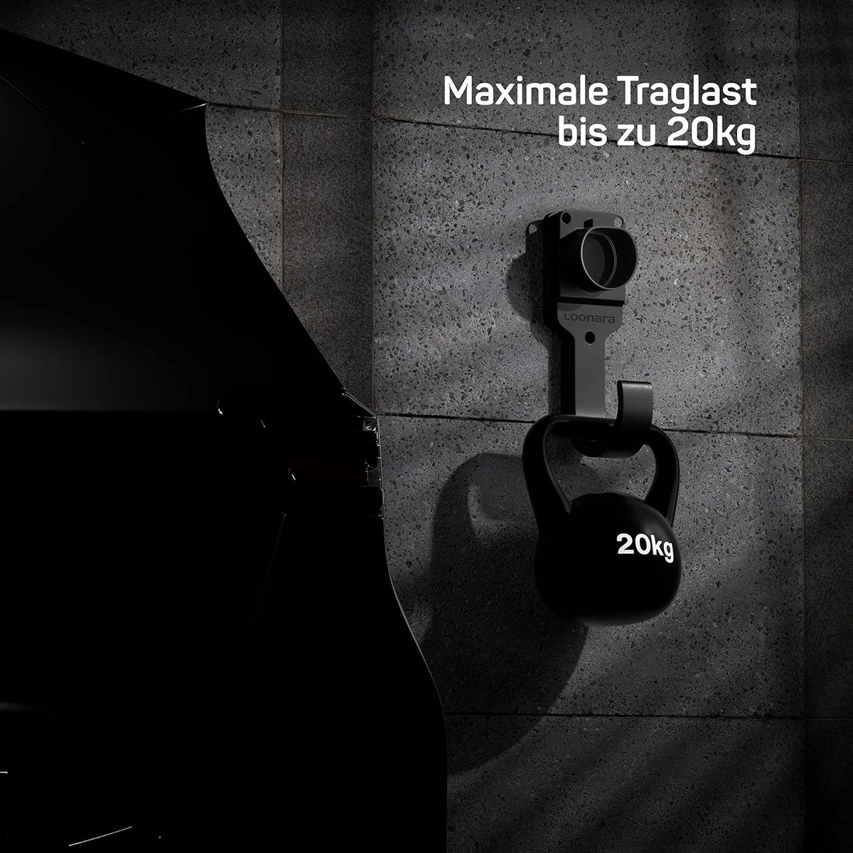 loonara Kabelhalterung für Elektroauto-Ladegeräte - Typ 2 - mit Wandhalterung