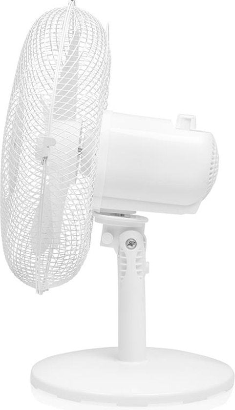 Tristar Tischventilator 30 cm – 3 Geschwindigkeitsstufen – 85° Schwenkbereich – Einstellbarer Luftstrom – VE-5724 – Weiß