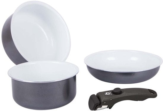 Bo-Camp – Kochgeschirrset – Expedition – Induktion – 4-teilig