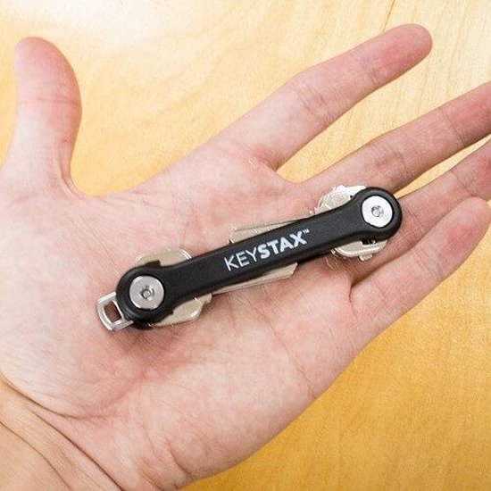 Keystax Compact Schlüsselanhänger 2-8 Schlüssel - rot