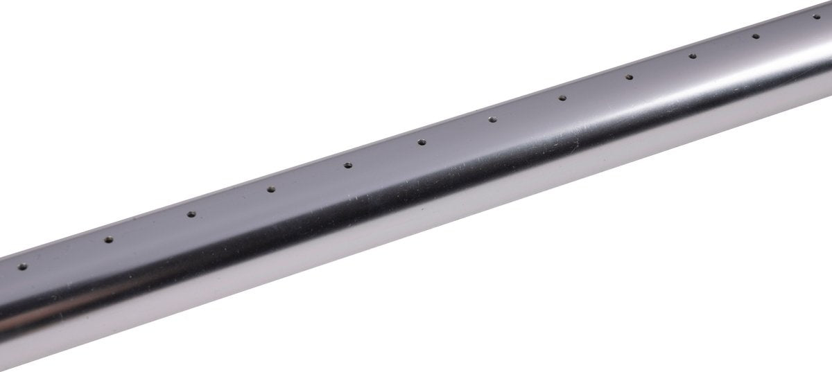 Kinzo Sprinklerkopf Gartenschlauch - Bewässerungssystem - 66 x 9 x 3,5 CM - mit 27 Bewässerungslöchern - 1/2 Anschluss für Gartenschlauch - Grün/Grau