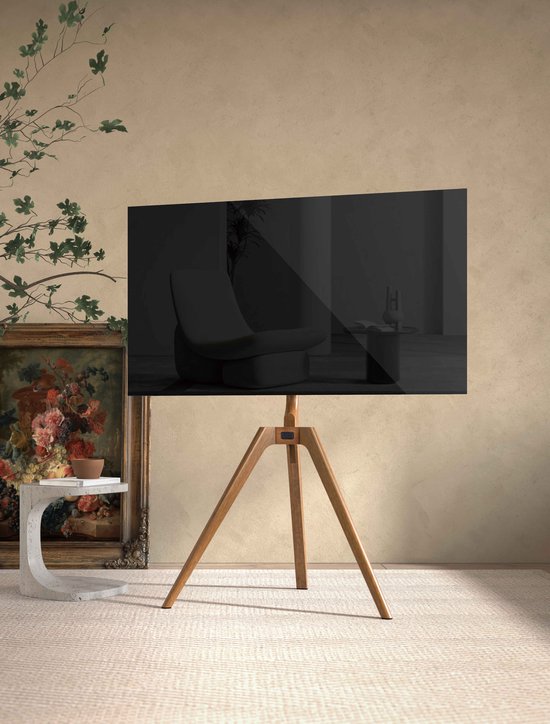 TV-Ständer Malerstaffelei Designstudio - drehbar - bis zu 65 Zoll