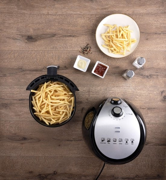 Alpina Airfryer XL - 3.2L - 80 bis 200°C - 1500W - Schwarz