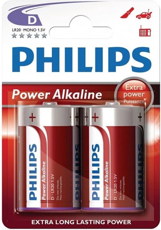 Philips 6LR61P1B - 9V E Batterie - 1 Stück
