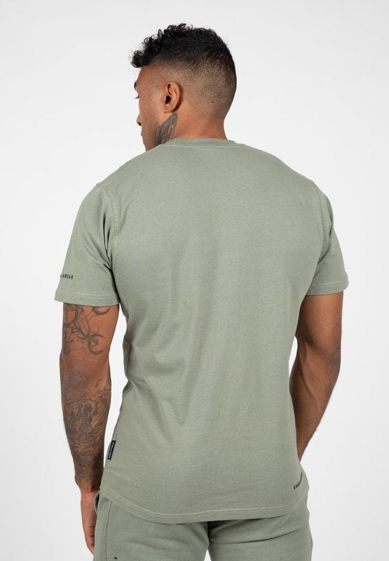 Gorilla Wear Leon T-Shirt – Sportshirt – Grün – XL
