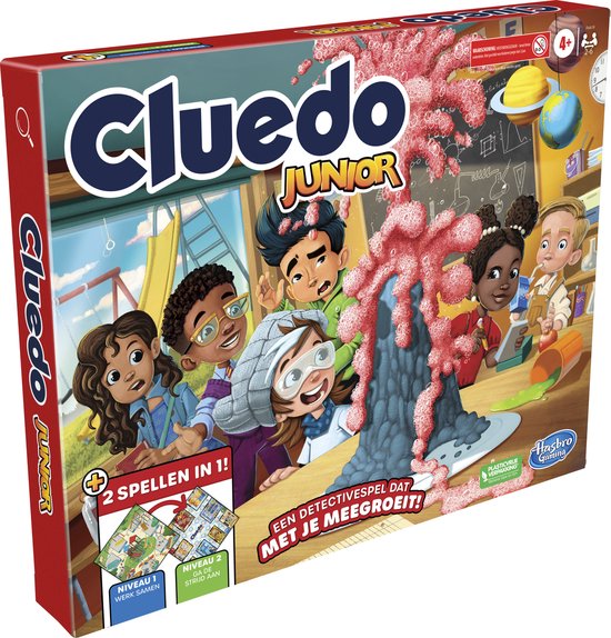 Cluedo Junior – Brettspiel – Hasbro Gaming Classic – Gesellschaftsspiel