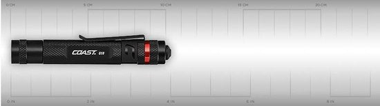 Coast G19 – Taschenlampe – Inspektionslicht – Wetterfest – Inklusive Batterie