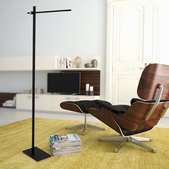 Stehleuchte Mexlite Stekk - 52 x 24 x 170 cm - Aluminium- Schwarz