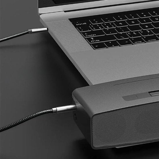 ThunderGold Aux-Kabel – Audiokabel 3,5 mm – Klinkenstecker-Kabel – Stecker auf Stecker – 1,5 Meter