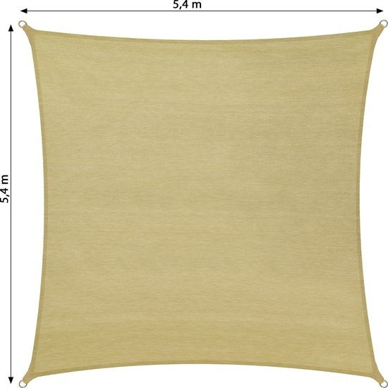 tectake - Quadratische Markise 540 x 540 x 540 cm - 402607