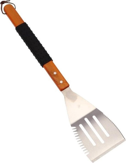 Grillspatel mit Kunststoffgriff aus Edelstahl 47 cm - Bratspatel - Backspatel