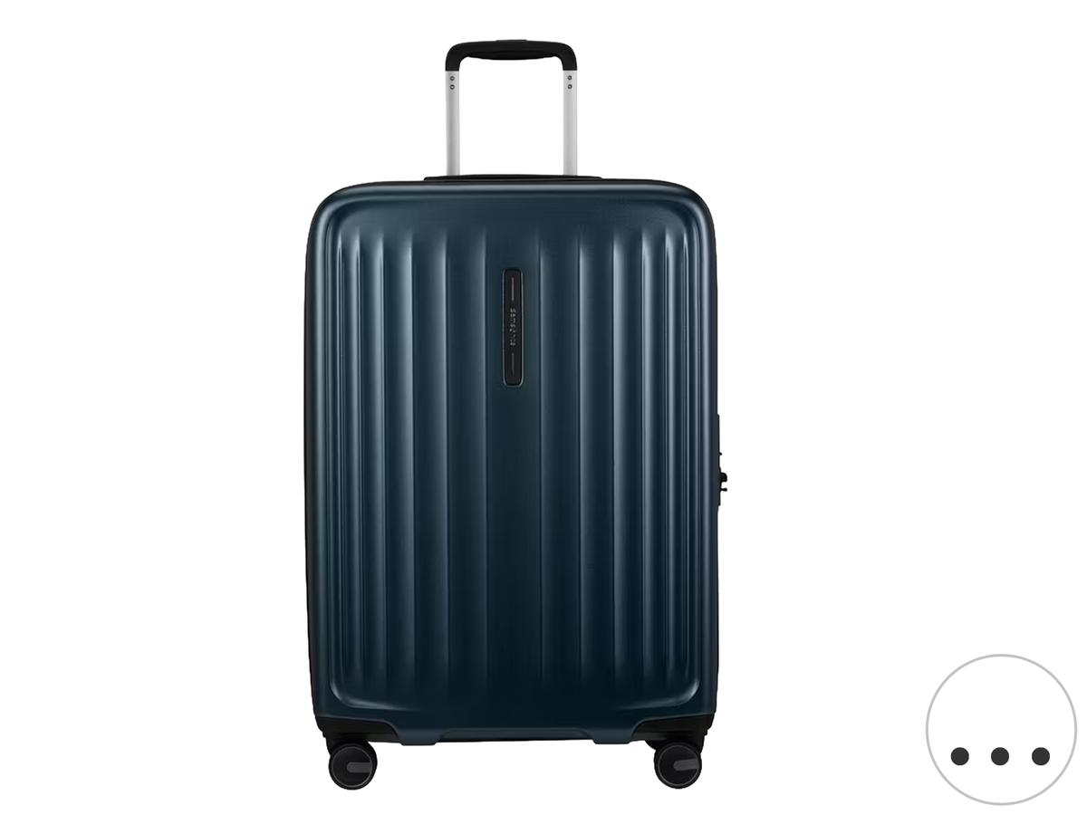 Samsonite Fyrm Spinner – Erweiterbarer Reisekoffer – Maße 67 x 24 cm – Steel Blue