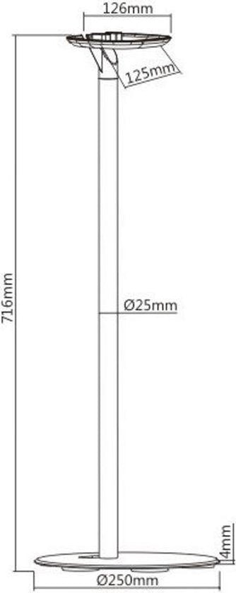 Bodenständer SonosÂ® One SonosÂ® One SL und SonosÂ® Play:1 Lautsprecherständer