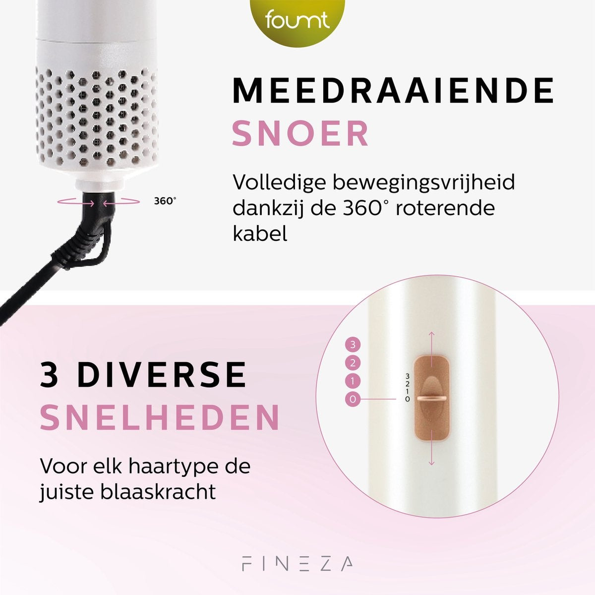 Fineza 5-in-1 Multistyler - Airwrap - Weiß