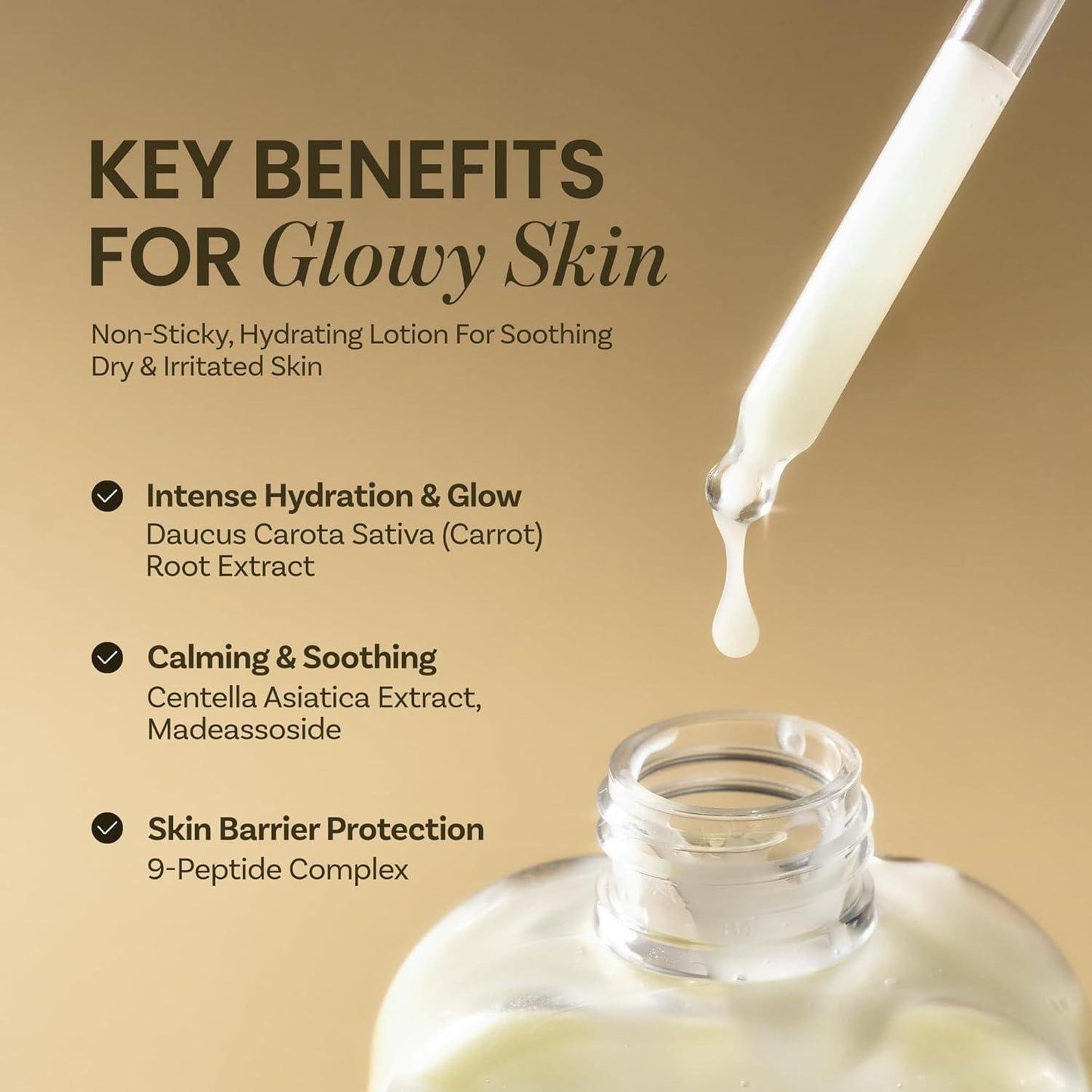 Ongredients Skin Barrier Calming Lotion EX Jumbo – Beruhigende Lotion für empfindliche Haut – Spendet intensive Feuchtigkeit und stärkt die Hautbarriere