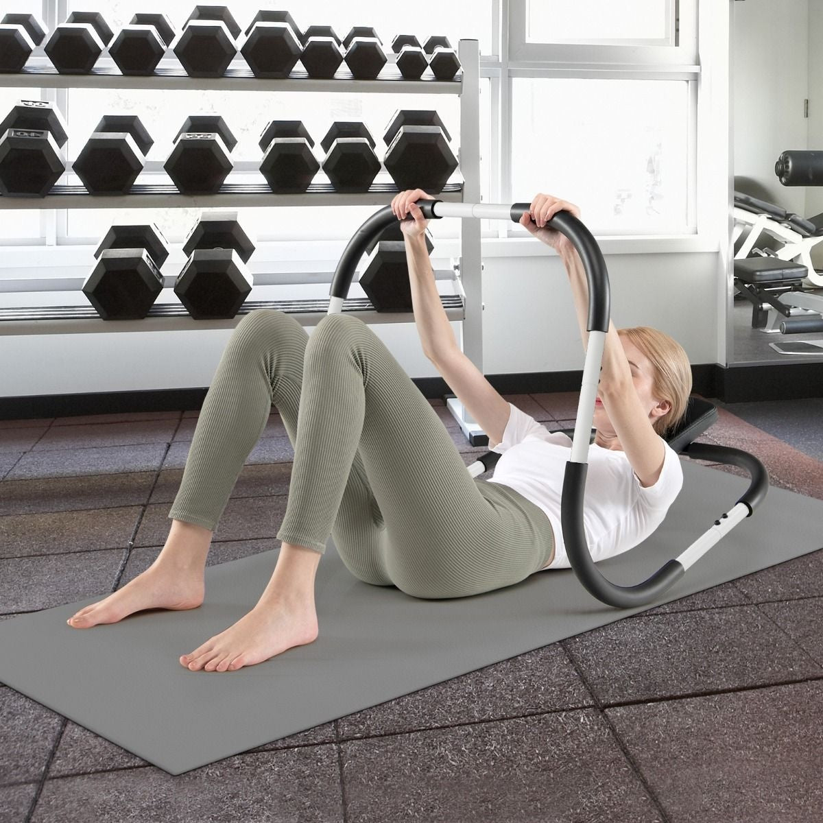 Coast Bauchmuskeltrainer - Sit-Ups - Schwarz/Weiß