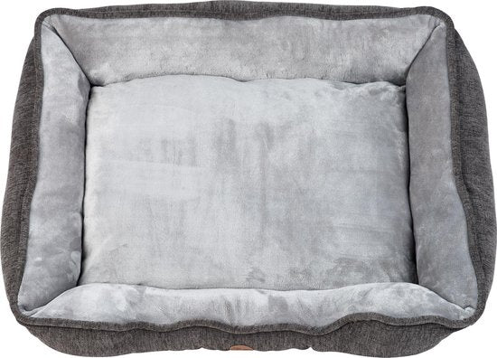 Kustaa Luxus-Hundekorb - 90x69CM - Waschbar - Rutschfest - Superweich - Größe XL - Dunkelgrau