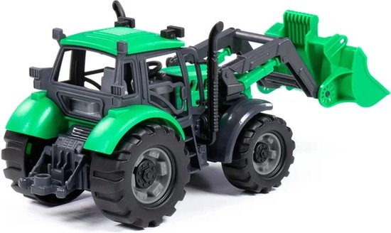 Sonstige Marken: Farmer-Reibungstraktor + Lader, grün/schwarz